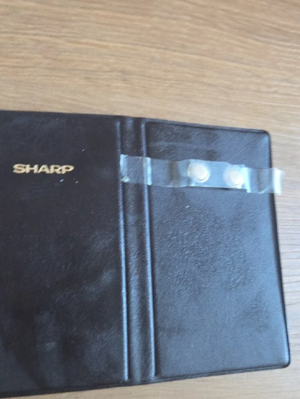 Sharp EL-509 Scientific Calculator in Silver with Black Case